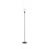 MICROPHONE Stojací lampa s objímkou, těleso kov, povrch černá/bílá/mosaz, pro žárovku 1x60W, E27, 230V, IP20, tř.2, rozměry h=1700mm.