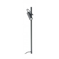 HOXTER, LED 5W, IP54 Sloupkové bodové svítidlo, nastav. směr svícení, těleso hliník, povrch černá antracit/bílá, difuzor sklo mat, LED 4,5W, teplá 3000K/neutrální 4000K, 460lm, 230V, IP54, tř.1, rozměry dle typu.