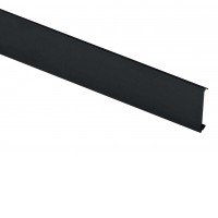 EGO Kryt profilu, materiál plast, povrch černá, rozměry 5x24mm,  l=1000mm.