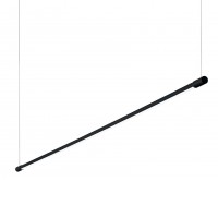 PERDE HL, LED 17W Závěsné svítidlo, těleso kov, povrch bílá/černá, difuzor plast opál, LED 17W, teplá 3000K, 1500lm, 230V, IP20, tř.2, rozměry 1460x20x20mm, závěsné lanko l=2120mm, lze zkrátit.