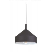 RELAXO 1x60W E27 Závěsné svítidlo, těleso kov, povrch černá/bílá, pro žárovku 1x60W, E27, 230V, IP20, tř.2, rozměry dle typu.