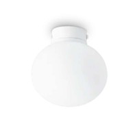 SAEBA PL 1x42W E27/ 1x4W G9 Stropní přisazené, základna kov, povrch bílá, difuzor sklo opál, pro žárovku 1x42W, E27 nebo 1x4W G9, 230V, IP20, tř.2, rozměry dle typu.