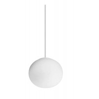 SAEBA HL 1x42W E27 / 1x9W G9 Závěsné svítidlo, základna kov, povrch bílá, difuzor sklo opál, pro žárovku 1x42W, E27 nebo 1x4W G9, 230V, IP20, tř.2, rozměry dle typu.