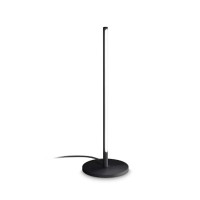 RACIO TL 10W Stolní lampa, základna kov, barva černá/bílá/mosaz, difuzor plast opál, LED 10W, 1100lm, teplá 3000K, 230V, IP20, tř.2, rozměry d=150mm, h=470mm.