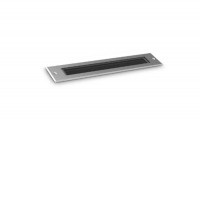 IPSON 10W/19W IP67 Zemní svítidlo, těleso hliník, ráměček nerez, krycí sklo čiré, LED 10W/900lm, 19W/1800lm, teplá 3000K, Ra90, 230V. IP67, IK08, tř.2, rozměry dle typu.