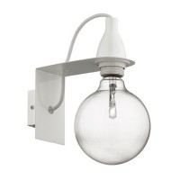 MINIMAL AP Nástěnné svítidlo materiál kov, povrch bílá, chrom lesk, černá, červená, pro žárovku 1x70W, E27, 230V, IP20, 210x230x135mm