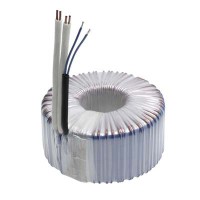  DOPRODEJ - Toroidní transformátor pro napájení halogenového osvětlení, 250W, 230V/11,5V, Ta-40°C, Tc=120°C, rozměry 109x57mm