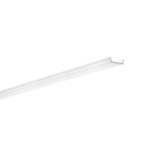 DF13B Difuzor k profilu pro LED pásky nacvakávací, materiál plast, opál mléčný, nebo čirá, rozměry 13x4mm, délka dle typu