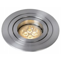TUBE Stropní svítidlo kruhové, nastavitelný směr svícení, telěso kov, pro žárovku 1x42W, GU10, 230V, IP20, tř.1. rozměry 90x90x3mm