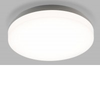 ROUND II 25/30/40 Stropní přisazené svítidlo, těleso plast, bílá, difuzor plast opál, LED 12W/1200lm, 25W/2500lm, 30W/3000lm, CCT přepínatelná teplota teplá 3000K, neutrální 4000K denní 5700K, 230V, IP54, rozměry dle typu,