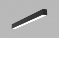 KIKI 30W/40W/60W DALI-PUSH/TRIAC CCT Stropní, přisazené svítidlo, těleso kov, povrch černá/bílá, dif plast opál, LED 30W/40W/60W, přepín. CCT teplota teplá 3000K-neutrální 4000K, stmív. DALI-PUSH/TRIAC dle typu, vyzař. úhel 110°, 230V, IP20, rozměry dle typu.