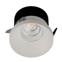 SPOT A LED 9W IP44 Vestavné, stropní svítidlo, těleso hliník, povrch bílá/černá, LED 9W, 830lm/850lm, teplá 3000K/neutrální 4000K, 230V, do koupelny IP44, tř.1, rozměry d=82mm, h=61mm