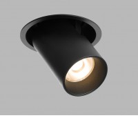 COLSE LED 20W Stropní podhledové bodové svítidlo, nastav. směr svícení, vyklopení až 90°, hliník, černá/bílá, LED 20W, 1800lm, teplá 3000K/neutrální 4000K, stmív. dle typu, vyzař. úhel 50°, UGR<19, Ra90, 230V, IP20, rozměry d=100mm, h=111mm.