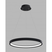 PORKA 40W/60W CCT Závěsné svítidlo, těleso hliník, povrch bílá, nebo černá, nebo zlatá, difuzor plast opál, LED 40W/60W, nast.teplota CCT teplá 3000K-neutrální 4000K, dle typu stmív, 230V, IP20, tř.1, rozměry dle typu