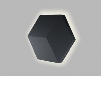 ALMELO 5W CCT Nástěnné svítidlo, nepřímé svícení, plast, bílá/černá, dif plast opál, LED 5W, 425lm, TW dle typu, přepín CCT teplá 2700K/3300K/neutr. 4000K, dle provedení stmívání, Ra90, 230V, IP20, rozměry 200x175x51mm.