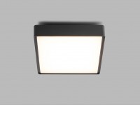 MIELER LED 16W DALI-PUSH/Zigbee Stropní svítidlo, plast černá, difuzor plast opál, LED 16W, 1280lm, CCT přepín teplota teplá 3000K/ neutrální 4000K/ denní 6500K, stmív. DALI-PUSH/Zigbee, 230V, IP65, tř.2, 296x296x78mm
