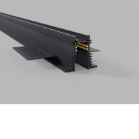 KASEL track RECESSED 48V DALI Podhledová, bezrámečková lišta pro magnetický systém, materiál hliník, povrch černá/bílá, 48V, rozměry 57x53mm, l=2000mm.