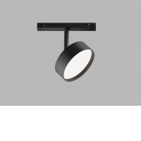 STEIN 12W 48V DALI Svítidlo do magnetického systému, nast. směr svícení, těleso kov, povrch černá/bílá, difuzor plast opál, LED 12W, 1000lm, teplá 3000K/neutrální 4000K, stmív. DALI dle typu, 48V, IP20, rozměry d=113mm, h=90mm.