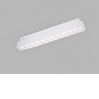 STAK 6W/12W DALI Svítidlo do mag. syst, kov, bílá/černá, LED 6W/534lm, 12W/1068lm,TW dle typu, teplá 3000K/neutr 4000K nebo přepín CCT teplá 2700K/3000K/3300K/3500K/ neutr 4000K,  stmív. DALI dle typu, vyzař. úhel 38°, 48V, IP20, rozměry dle typu