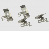 K05 - KLIP SDK 4ks Sada 4ks - Montážní klipy pro spodní montáž LED panelů, do sádrokartonu SDK, materiál kov