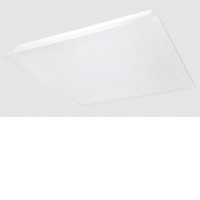 BACKLIT PANEL 60x60 IP65 Stropní, podhledové, přisazené svítidlo, těleso hliník, povrch bílá, difuzor plast opál, LED panel 40W, 4800lm, neutrální 4000K, Ra80, 230V, IP65, 595x595mm