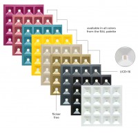 GILMO 15W/15-36W, UGR<16 Stropní, podhledové, svítidlo, těleso kov, povrch bílá, LED 15W nebo přepínatelný. 15-36W, neutrální 4000K, UGR<16, stmívatelné dle typu, 230V, IP20, tř.2, 596x596x50mm