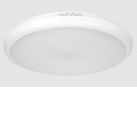 ESPERAN 16W/22W HF senzor, STBY 20%, SoftDIM Stropní venkovní svítidlo, HF senzor pohybu, dosah až 16m, čas 10s-12min, těleso plast bílá, difuzor plast opál, LED 16W/1600lm, 22W/2200lm, neutrální 4000K, 230V, IP65, IK10,  tř.2, rozměry dle typu.