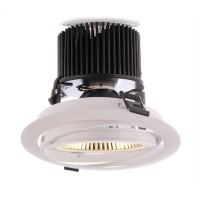PALUS LED 44W Podhledové stropní svítidlo, výklopný sv.zdr. +-30°, materiál hliník, povrch bílá, LED 44W, teplá 3000K nebo neutrální 4000K, 3300lm/3580lm, Ra90, 230V, 1400mA, IP20, tř.2, rozměry d=186mm, h=157mm