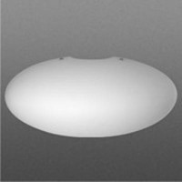 ASTERION Nástěnné svítidlo, základna kov, povrch bílá, difuzor sklo triplex opál mat, pro žárovku 40W/75W/E27, pro zářivku 18W/42W, EVG/stmívání 1-10V/DALI, 230V, IP20, zař.tř.1, rozměry dle typu