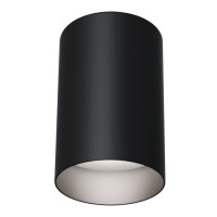 GENITOR PL R II 1x50W, GU10 Stropní, přisazené, bodové svítidlo, těleso kov, povrch černá/bílá, pro žárovku 1x50W, GU10, 230V, IP20, rozměry: d=85mm, h=115mm,