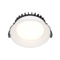 NICOL BI R 12W/18W/24W Stropní podhledové bodové svítidlo, těleso kov, povrch bílá, difuzor plast opál, LED 12W/18W/24W, neutrální 4000K, 230V, IP20, tř.2, rozměry dle typu.