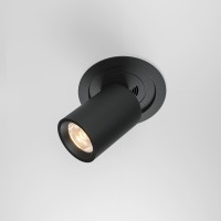 CHIROT BI 10W Stropní podhledové bodové svítidlo, nastav. směr svícení, těleso hliník, povrch bílá/černá, LED 10W, 760lm/780lm, teplá 3000K, vyzař úhel 36°, 230V, IP20, tř.2, rozměry d=90mm, h=97mm.