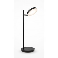 JANITO TL 8W Stolní lampa, nastav. směr svícení, těleso kov, povrch černá, difuzor plast opál, LED 8W, 418lm, teplá 3000K, stmívání, 230V, IP20, tř.3, rozměry d=160mm, h=470mm.