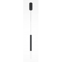 IMPETIT HL 6W Závěsné svítidlo, těleso kov, povrch bílá/černá, difuzor plast opál, LED 6W, 500lm, neutrální 4000K, Ra90, 230V, IP20, tř.1, rozměry d=30mm, vč závěs kabelu l=3570mm, lze zkrátit.