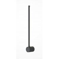 MASKE WL 7W Nástěnné svítidlo, těleso hliník, povrch mosaz/černá, difuzor plast opál, LED 7W, 500lm, teplá 3000K, vyzař. úhel 120°, Ra80, 230V, IP20, tř.1, rozměry h=600mm.