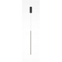 CHORTZ HL 11W/15W CCT Závěsné svítidlo, těleso kov, povrch černá/mosaz, difuzor plast opál, LED 11W/15W, CCT nastav. teplota teplá 3000K-neutrální 4000K, Ra80, 230V, IP20, tř.1, rozměry dle typu.