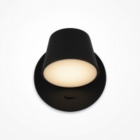 INSERO WL 7W Nástěnné svítidlo, základna a stínítko kov, povrch mosaz/černá/bílá, difuzor plast opál, LED 7W, 350lm, teplá 3000K, Ra80, 230V, IP20, tř.1, rozměry d=120mm, svítí dolů.