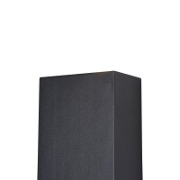JENY WL RC 6W IP54 Nástěnné venkovní svítidlo, těleso kov, povrch černá, difuzor plast opál, LED 6W, 480lm, teplá 3000K, Ra80, 230V, IP54, tř.1, rozměry 90x160x55mm, svítí nahoru/dolů.