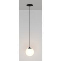 LOUP BI 5W Stropní podhledové závěsné svítidlo, těleso kov, povrch černá, difuzor plast opál, LED 5W, teplá 3000K, 230V, IP20, tř.2, rozměry dle typu.
