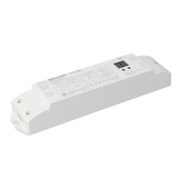LED zdroj I DALI-PUSH 50W, 24V Napájecí zdroj pro LED, vstup 230V, 50W, 2,08A, 2 výstupní kanály, stmívání DALI/PUSH, 24V, IP20, tř.2, rozměry 210x50x32mm