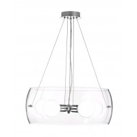 JEET 5X60W E27 230V IP20 D=500MM Závěsné svítidlo, tvar prstenec, základna hliník, povrch chrom, krycí sklo čiré, pro žárovku 5X60W, E27, 230V, IP20, rozměry d=500mm h=200mm, vč.závěsného kabelu l=1000mm, lze zkrátit