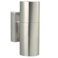 OUTIE DOUBLE 2X35W GU10 Nástěnné venkovní svítidlo, základna kov černá, měďěná, nerezová ocel, krycí sklo čiré, pro žárovku 2X35W, GU10, 230V, IP54, tř.1, rozměry 110X170mm, svítí nahoru/dolů