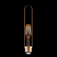 HULUL BULB 3 Žárovka retro E27, materiál kov, povrch měděná, krycí sklo čiré, LED 4W, 360lm, teplá 2200K, 230V, IP20, tř.1, rozměry d=30mm, h=185mm