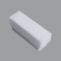  Stropní svítidlo, základna polykarbonát, povrch bílá, difuzor sklo, triplex opál mat, pro žárovku 2x25WE14, nebo LED, 230V, do koupelny IP43, zař.tř.2, symbol"F", 225x93x85mm