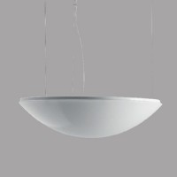 TITAN L4 D=650MM Závěsné svítidlo, základna kov, povrch bílá, difuzor plast PMMA opál, pro žárovku 4x40W, E27 nebo LED, stmív 1-10V nebo DALI, 230V, IP41, tř.1, d=650mm, h=115mm, závěs l=1000mm, lze zkrátit