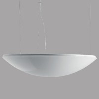 TITAN L5 D=900MM Závěsné svítidlo, základna kov, povrch bílá, difuzor plast PMMA opál, pro žárovku 6x40W, E27 nebo LED, stmív 1-10V nebo DALI, 230V, IP41, tř.1, d=900mm, h=130mm, závěs l=1000mm, lze zkrátit.