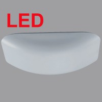 IMAGO LED Stropní svítidlo, zákl kov, povrch šedá, dif plast polykarbonát/PMMA opál, LED 40W/49W, 5190lm/5420lm, 6460lm/6750lm, teplá 3000K/neutrální 4000K, stmív 1-10V/DALI, 230V, do koupelny IP44, IK10, tř.1, rozměry 670x360x145mm.