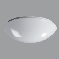 TITAN 3 Stropní svítidlo, základna kov, povrch bílá, difuzor plast PC, nebo PMMA, pro žárovku 4x60W, nebo LED, stmív 1-10V/DALI, 230V, do koupelny IP44, tř.zař.1, d=500mm, h=135mm