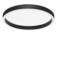 PULGO Stropní přisazené svítidlo, těleso hliník, povrch bílá/černá/zlatá, dif plast opál, LED 36W/60W/72W, nast. CCT teplá 3000K-neutrální 4000K, stmív. dle typu, 230V, IP20, rozměry dle typu, svítí nahoru/dolů.