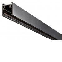 HOROS ECO TRACK MG 2m, 48V Stropní lišta pro magnetický systém, materiál kov, povrch černá, 48V, rozměry 29x26,2mm, l=2000mm